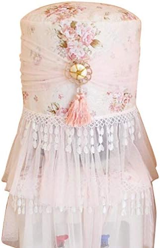 DearAnswer Water Dispenser Dust Cover with Tassel Water Dispenser Barrel Lace Cover Home Accessories