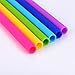 6 Pieces Reusable Drinking Straws Silicone Straight Drinking Straw with 2 Pieces Cleaning Brush for YETI/ RTIC Rambler Tumbler 30 Ounce/ 20 Ounce