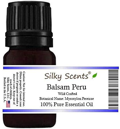 Balsam Peru Wild Crafted Essential Oil (Myroxylon Pereirae) 100% Pure and Natural - 10 ML