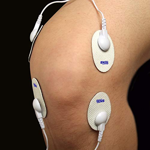 Premium Quality TENS Electrodes, 40 Pack Assortment with Small, Large