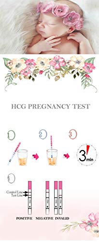Wondfo 50 Ovulation Test Strips and 20 Pregnancy Test Strips Kit (50 LH + 20 HCG)