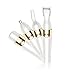 4 in 1 Professional Women's Painless Hair Remover Ladies Electric Hair Shaver - Angel Kiss Portable Lady Eyebrow Shaping Body Shaver Nose Bikini Trimmer Facial Hair Remover