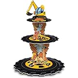 Construction Birthday Decorations 3 Tier