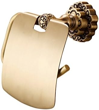CNBBGJ Brass European-style bathroom hardware bathroom accessories clouds covered toilet paper holder series green bronze