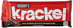 HERSHEY'S Krackel Chocolate Candy Bars, 1.55 Ounce
