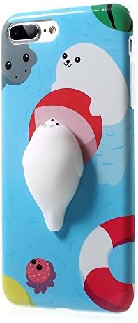 iPhone 6s/iPhone 6 Squishy Case, Squshies Cat Finger Pinch Relaxing Venting Pressure-relief 3D Mushy Toy Soft Silicone Poke Protective Cover Phone Case for iPhone 6/6s (Ball Seal)
