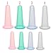 Vacuum Therapy Coupe Silicone Cupping Devices Anti-cellulite Slimming Massage Cups for Full Body and Face - XS, Green