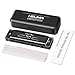 NEUMA Harmonica 10 Holes 20 Tunes Mouth Organ Blues Deluxe Harmonica, Key of C for Beginner, Students, Kids Gift, Professional with case