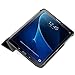 Samsung Galaxy Tab 5 10.1 Case - HOTCOOL Ultra Slim Lightweight SmartCover Stand Case For 2015 Edition Samsung Galaxy Tab 5 10.1 Tablet (With Smart Cover Auto Wake/Sleep), Black