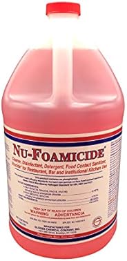 Glissen Chemical - 300048 Nu-Foamicide EPA Registered 1-Gal All Purpose Cleaner Concentrate, Industrial Commer