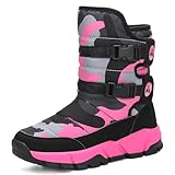 Mishansha Snow Boots for Little Kids Fur Warm Boots