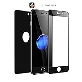 iPhone 7 Plus 8 Plus Screen Protector, Full Coverage iPhone 7 Plus iPhone 8 Plus Front Back Tempered Glass 3D Touch ,Anti-Scratch ,Case Friendly,No Bubbles 5.5