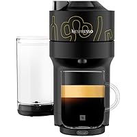 Nespresso I Samra Origins by The Weeknd Vertuo Pop+ Single Serve Coffee and Espresso Machine by DeLonghi, Black with Yellow (