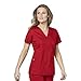 WonderWink Women's Plus-Size Wonderwork Women's Mock Wrap Scrub Top