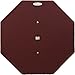 Dart-Stop 36 inch Burgundy Octagon Pro Dart Board Back Board | Wall Protector | Dartboard Surround