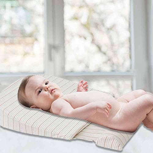 Welcometo Baby Sleep Pillow - WaterProof Reflux Pillow - Wedge 12Degree Incline,Anti-Reflux Colic Congestion For Universal Bassinet/Pram comfortable