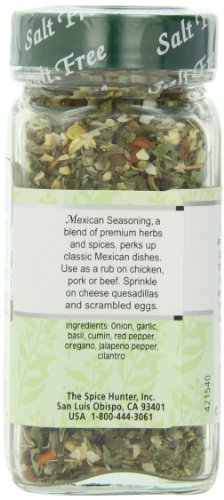 The Spice Hunter Mexican Seasoning Blend, Salt Free, 1.5-Ounce Jar - Image 3