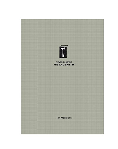 The Complete Metalsmith: Professor Edition by Tim McCreight Goldsmith Casting Jeweler's Metalsmith's Educational Book Guide