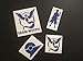 Team Mystic Vinyl Decal MultiPack (Pokemon Go Inspired)