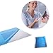 lifetop 16pcs Decorative Mirrors Self-Adhesive Tiles Mirror Wall Stickers Mirror Decor (Not Real Mirror)