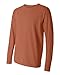 Comfort Colors Ringspun Garment-Dyed Long-Sleeve T-Shirt (C6014)- YAM, XL