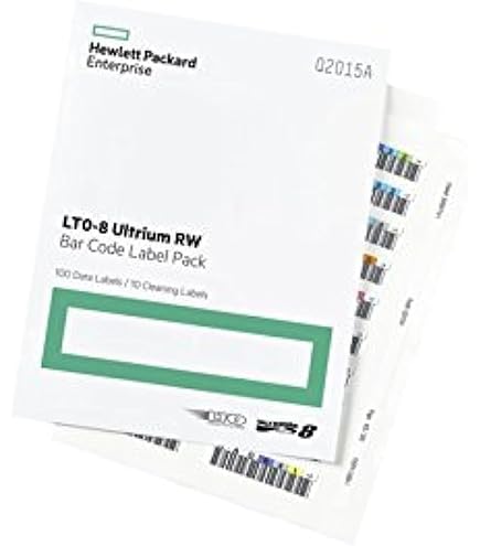 5本　Hewlett Packard Enterprise LTO-8 30TB HPE LTO-8 Ultrium 30TB RW Custom Labeled Library Pack 20 Data