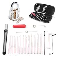 Lock Repair Set with Lock - 18 PCS Tools