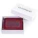 RFID Blocking Leather Wallet for Women,Excellent Women's Genuine Leather Credit Card Holder
