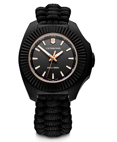 VictorinoxWomen Chronograph Automatic Watch with Leather Strap 241880