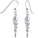 Body Candy Handcrafted 925 Silver Icicle Drop Earrings Created with Crystal