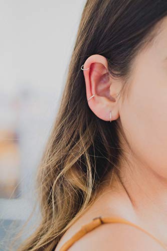 Ear Cuff For Non Pierced Ear 14K Gold Filled 18g 10MM