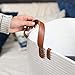 Cotton Rope Basket with Leather Handles XXX Large 21 x 13 by Paddington Hill for Baby Basket Laundry Basket Storage Decorative Basket Woven Basket Toy Bin Storage Baskets Baskets with Handles