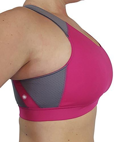 Workout & Yoga Sports Bra. High Impact Racerback Women's Sport Bra.