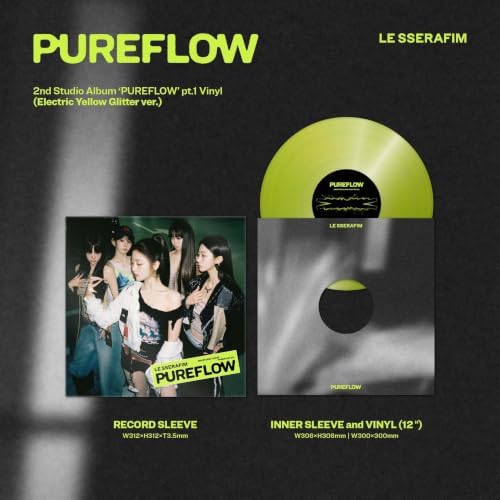 LE SSERAFIM - 'EASY-CRAZY-HOT' SPECIAL VINYL[CARBON BLACK