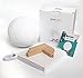 Beta Becca Rechargeable Dimmable Moon Lamp - 3D LED lunar nightlight with wooden stand - 2 shades w/dimmable touch control and USB charger - Kid’s gift, room decor night light