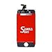 SANKA For iPhone 4S Screen LCD Replacement, Retina Display Digitizer Touch Screen Replacement Repair Kit with Tools for iPhone 4S - White