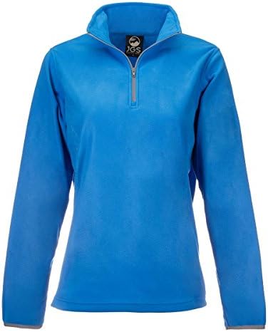 DG Outfitters JGS Outfitters Polar Fleece Pullover Jacket For Women Lightweight Half Zip Sweater Coat Top For Winter