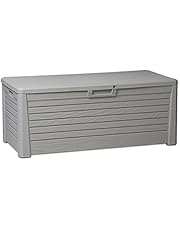 Baule Toomax Woody's 90L Grigio Tortora - Contenitore Esterno Con Effetto Legno, Impermeabile - Foto 2