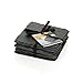 Boska Holland Monaco Collection 4-Inch by 4-Inch Slate Coaster, Set of 4