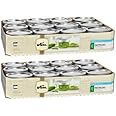 Kerr Wide Mouth Half-Pint Glass Mason Jars with Lids and Bands, 8 oz, 12 Count (Pack of 2)