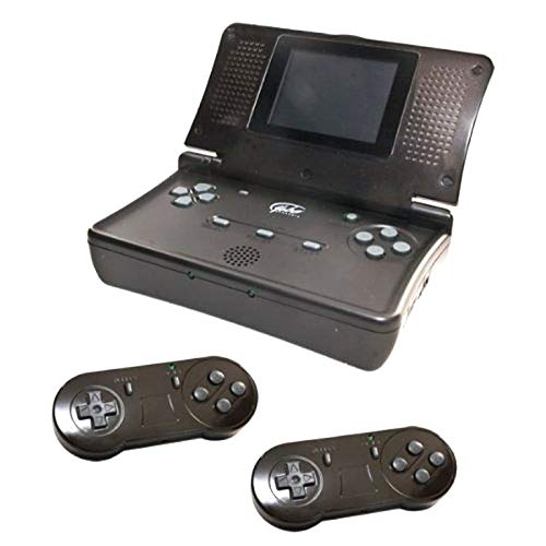 FC 16 Go System Charcoal Black Portable SNES Game Player for SENS Game 16 Bit Cartridge