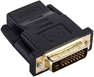 Argon40 Gold-Plated DVI to HDMI HDTV Male to Female Adapter Converter, 2 Pack