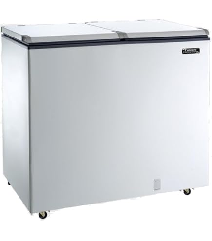 【ジャンク品】HEC9000 4U5 Freezer Horizontal Esmaltec 468 Litros ECH500 - Porta Cega, Dupla