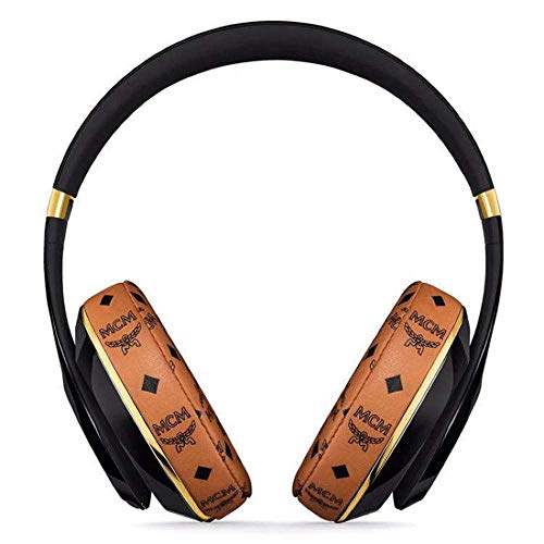 Beats Studio Earpad Replacement,Cypher.V Ear Cushion Pads Cover Compatible with Beats Studio 2.0 Wireless/Wired and Studio 3.0 Over Ear Headphones by Dr.DRE1 Pair- (Brown Floral)