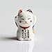 Ownstyle Cute Lucky Cat Ceramic Maneki Neko Fortune Cats Money Drawing Mascot Novelty Business Gifts Cat 5 Pcs A Set