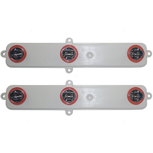 Pair Set Taillight Tail Lamp Connector Plate Circuit Boards Replacement for Dodge Pickup Truck 55077343AD CH2817101