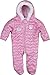 Duck Duck Goose All Brands NYC Baby Girls Quilted Nylon Pram Snowsuit, Pink Cat, 0-3 Months'