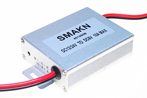 Smakn® dc/dc converter 24v (9v~40v) step down to 6v/10a power su…