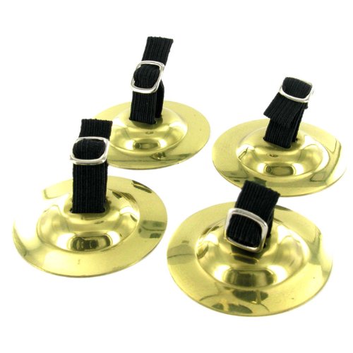 First Note Brass Zills Finger Cymbals - 2 Pairs