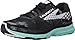 Brooks Women's Launch 3 Black/White/Ice Green Sneaker 9 B (M)